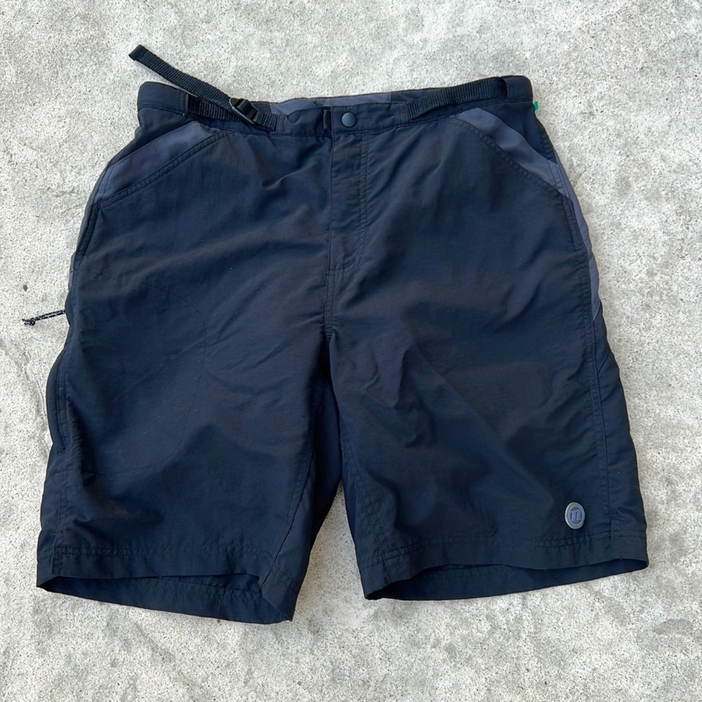 Novara Men's Black Padded Lined Cycling Bike Shorts Size L